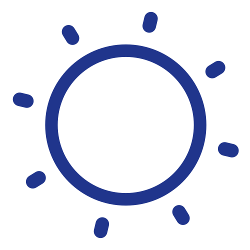 Sun icon
